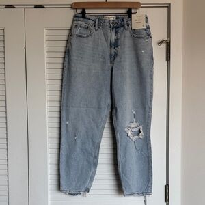 Abercrombie & Fitch curve love high rise jeans